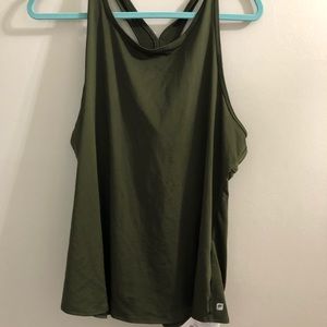 Fabletics Green tank top